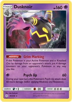 Dusknoir 85 236 Prerelease Kit Exclusive 085/236 (Deck Exclusives)  | Good Games Adelaide SA