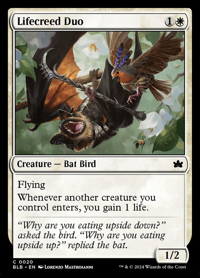 Lifecreed Duo 20 (Bloomburrow)  - Foil | Good Games Adelaide SA