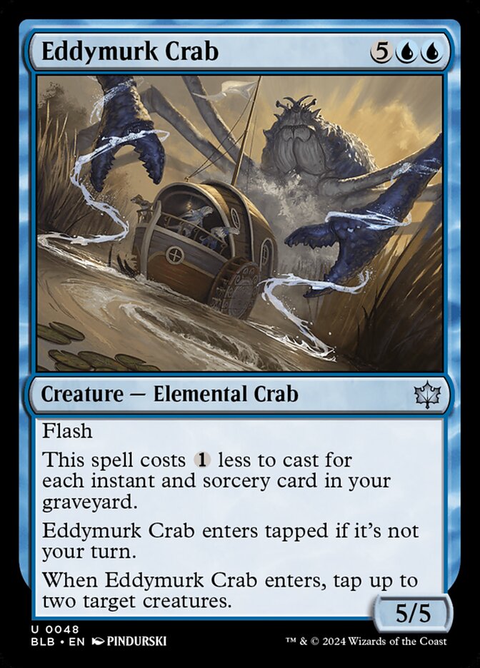 Eddymurk Crab 48 (Bloomburrow)  | Good Games Adelaide SA
