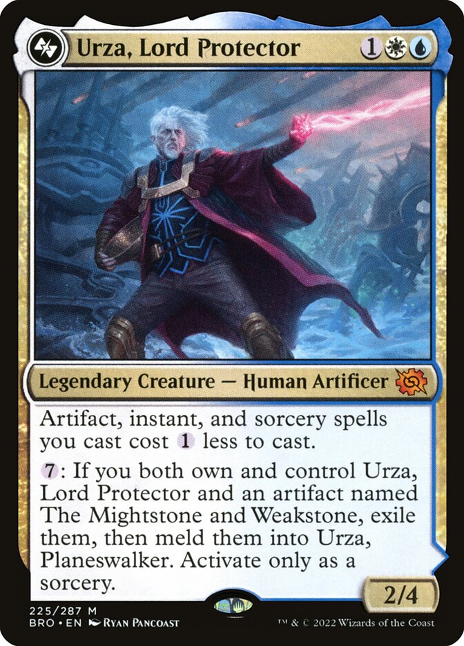 Urza, Lord Protector 225 (The Brothers' War)  - Foil | Good Games Adelaide SA