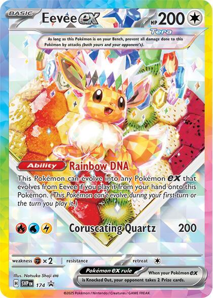 Eevee ex 174 (SV: Scarlet & Violet Promo Cards)  - Holofoil | Good Games Adelaide SA