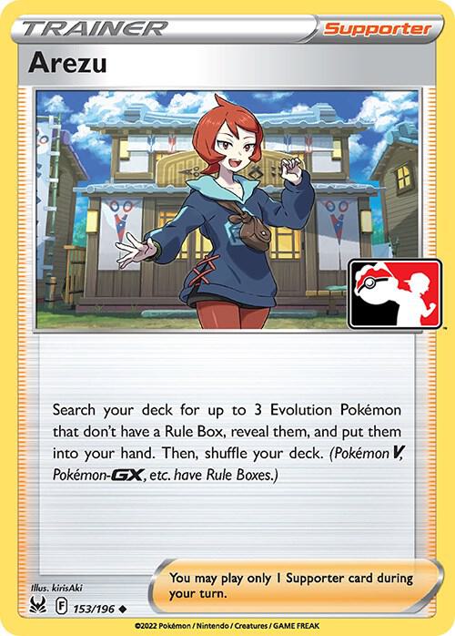 Arezu Series 3/4 153/196 (Prize Pack Series Cards)  | Good Games Adelaide SA