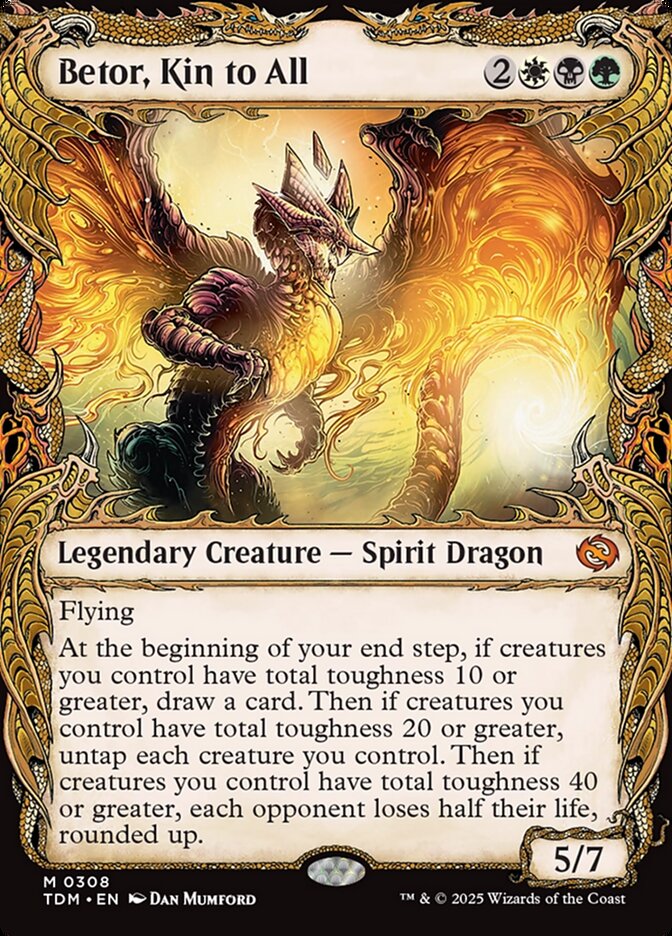 Betor, Kin to All 308 (Tarkir: Dragonstorm)  - Foil | Good Games Adelaide SA