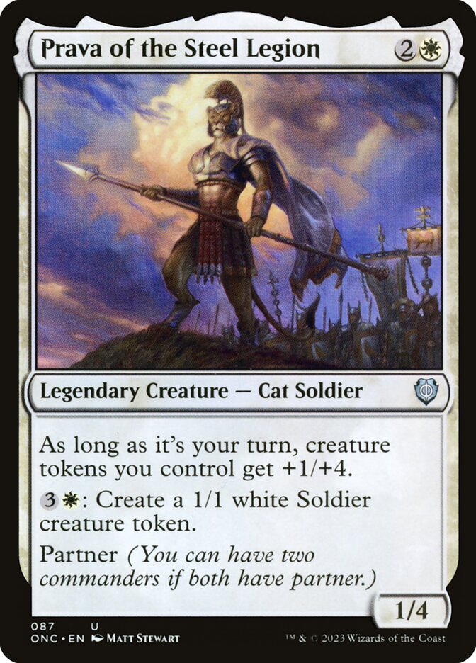 Prava of the Steel Legion 87 (Commander: Phyrexia: All Will Be One)  | Good Games Adelaide SA