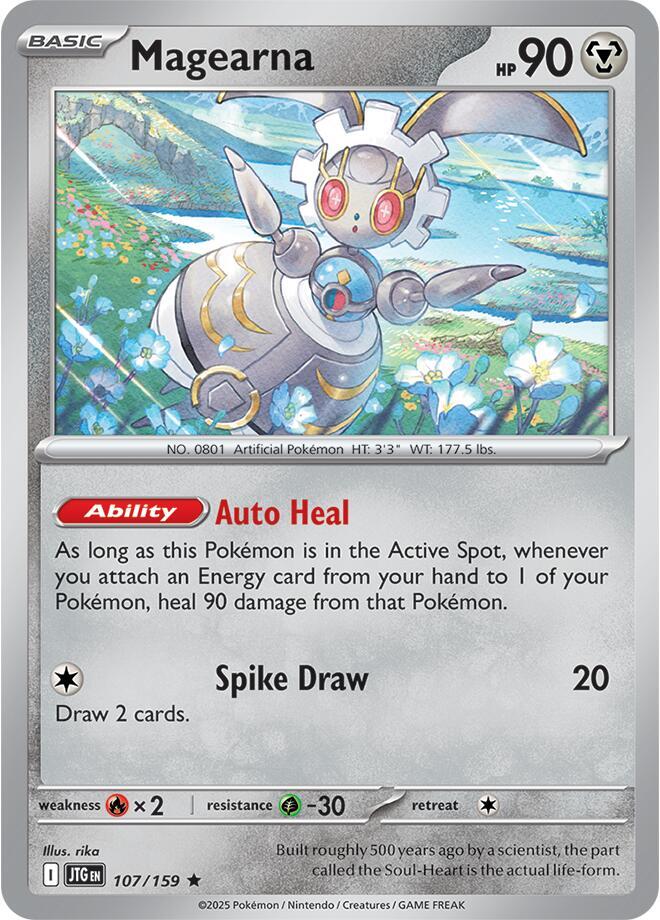 Magearna 107/159 (SV09: Journey Together)  - Holofoil | Good Games Adelaide SA