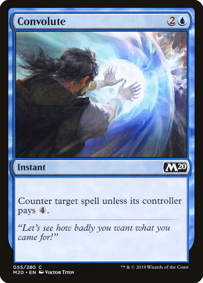 Convolute 55 (Core Set 2020)  - Foil | Good Games Adelaide SA