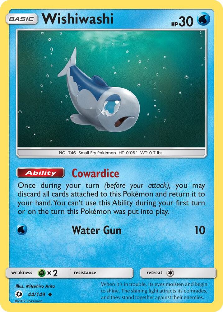 Wishiwashi 44/149 (SM Base Set)  | Good Games Adelaide SA