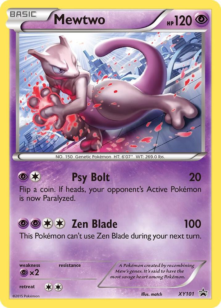 Mewtwo XY101 (XY Promos)  - Holofoil | Good Games Adelaide SA