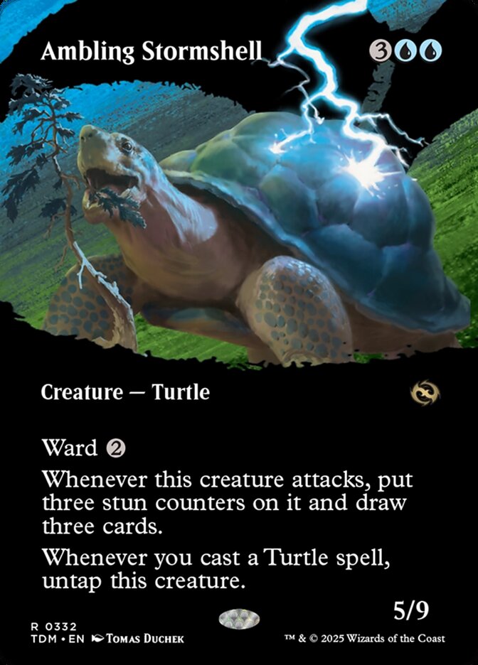 Ambling Stormshell 332 (Tarkir: Dragonstorm)  | Good Games Adelaide SA