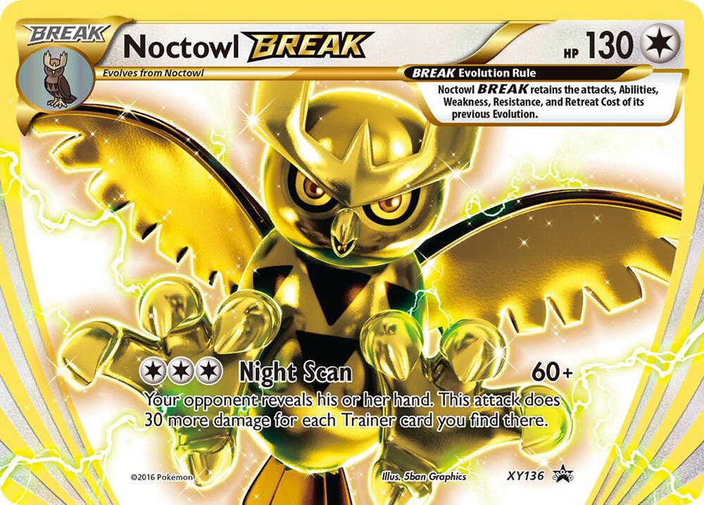 Noctowl BREAK XY136 (XY Promos)  - Holofoil | Good Games Adelaide SA