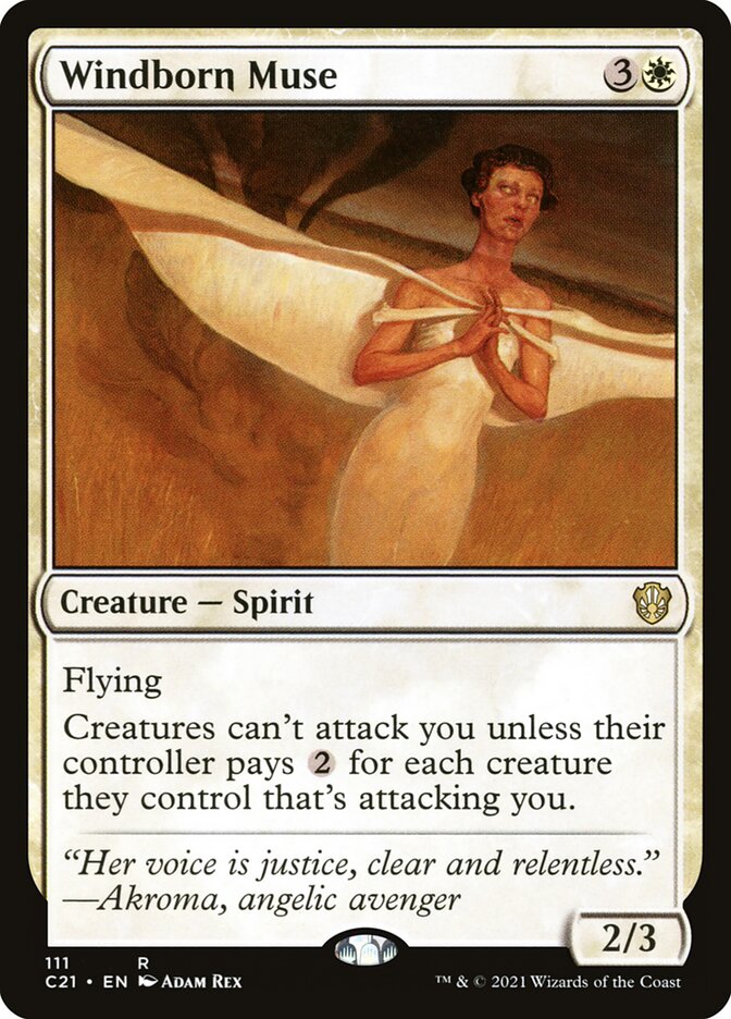 Windborn Muse 111 (Commander 2021)  | Good Games Adelaide SA