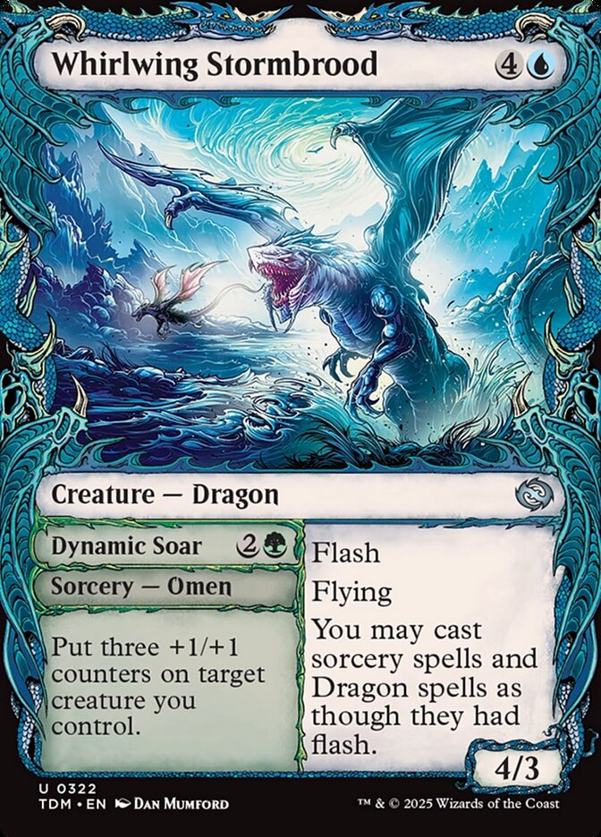 Whirlwing Stormbrood // Dynamic Soar 322 (Tarkir: Dragonstorm)  | Good Games Adelaide SA