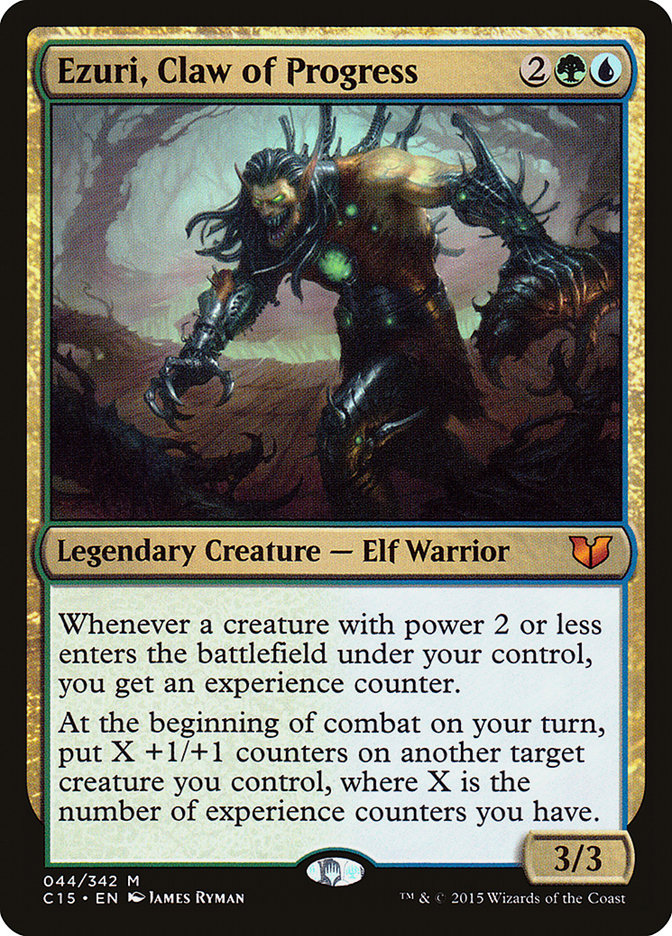 Ezuri, Claw of Progress 44 (Commander 2015)  | Good Games Adelaide SA