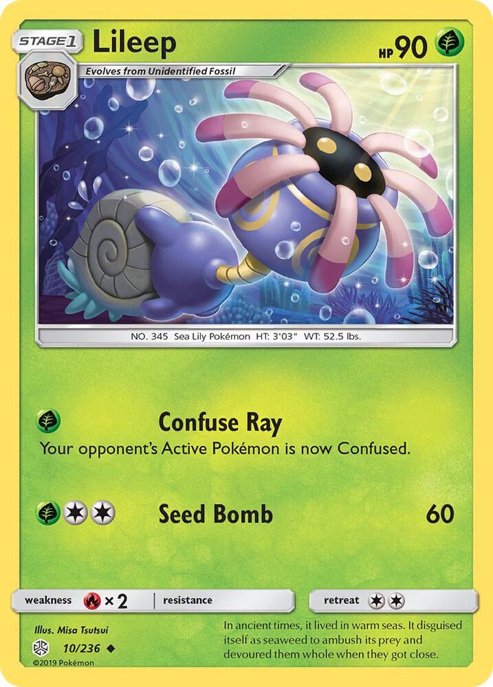 Lileep 10/236 (SM - Cosmic Eclipse)  | Good Games Adelaide SA