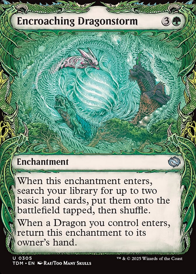 Encroaching Dragonstorm 305 (Tarkir: Dragonstorm)  | Good Games Adelaide SA