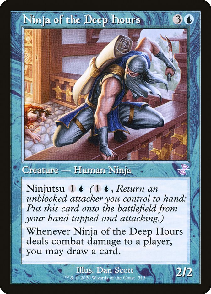 Ninja of the Deep Hours 313 (Time Spiral: Remastered)  | Good Games Adelaide SA