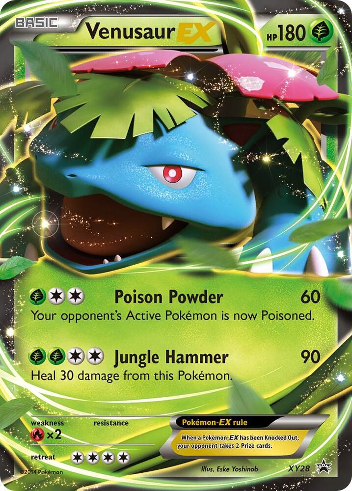 Venusaur EX XY28 (XY Promos)  - Holofoil | Good Games Adelaide SA