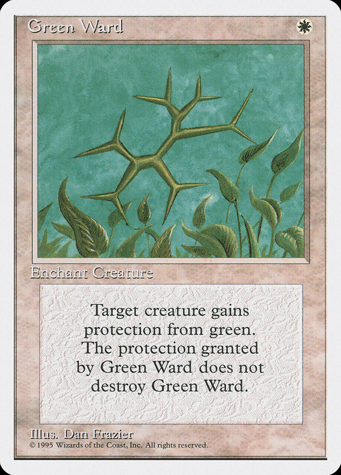 Green Ward  (Fourth Edition)  | Good Games Adelaide SA