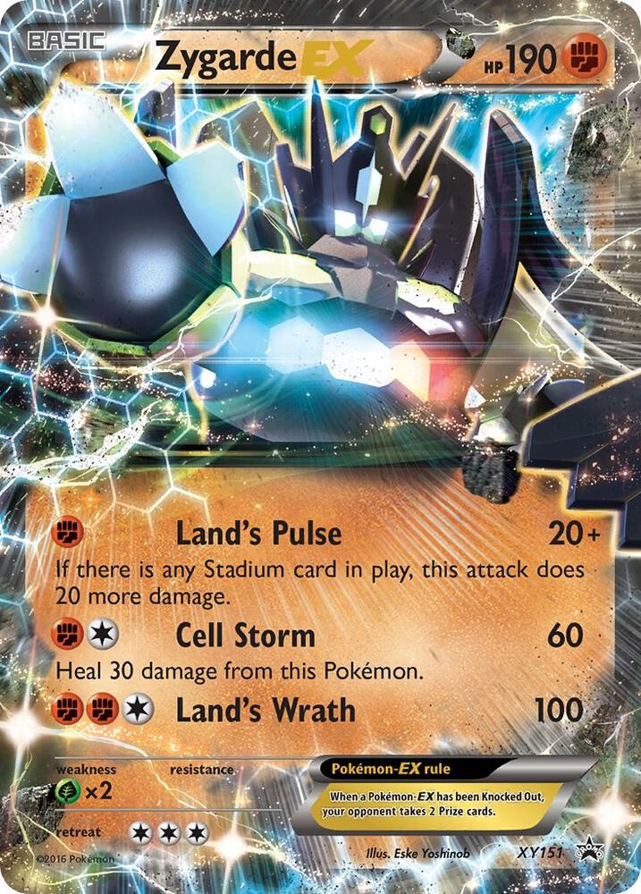Zygarde EX Shiny XY151 (XY Promos)  - Holofoil | Good Games Adelaide SA