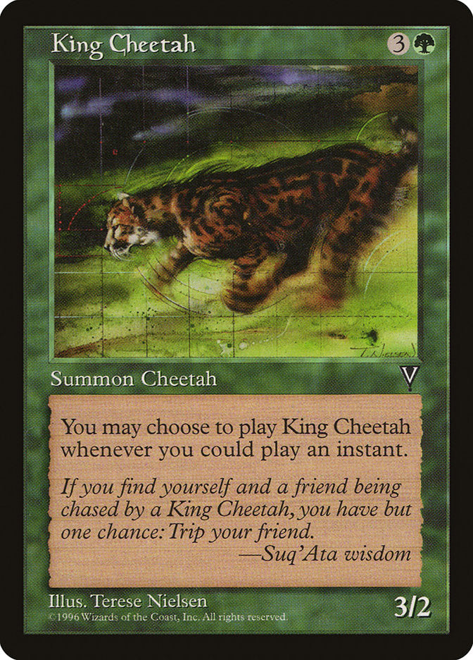King Cheetah  (Visions)  | Good Games Adelaide SA