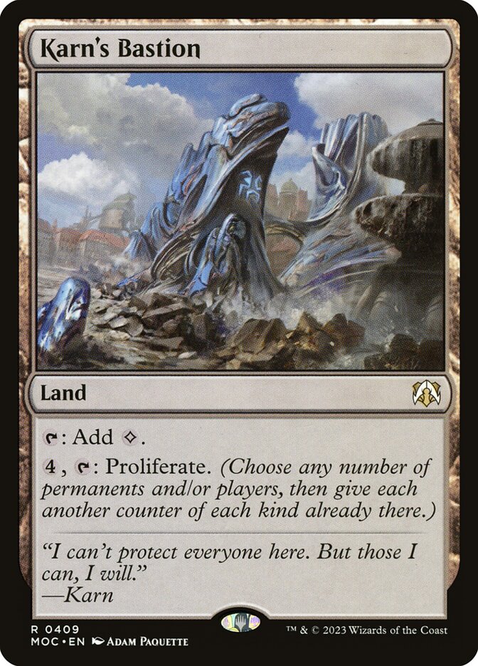 Karn's Bastion 409 (Commander: March of the Machine)  | Good Games Adelaide SA