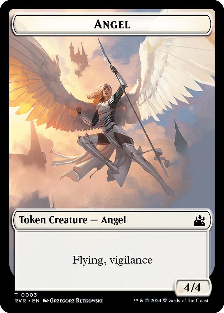 Angel Token 0003 3 (Ravnica Remastered)  | Good Games Adelaide SA