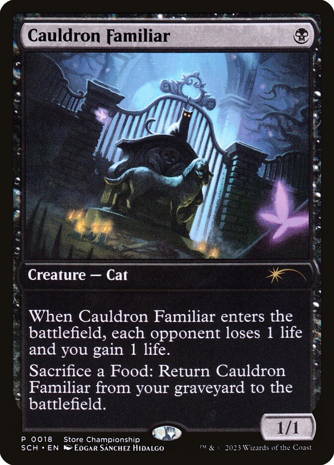 Cauldron Familiar 18 (Game Day & Store Championship Promos)  | Good Games Adelaide SA