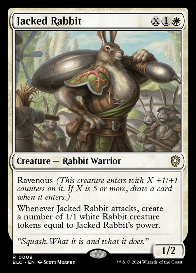 Jacked Rabbit 9 (Commander: Bloomburrow)  | Good Games Adelaide SA