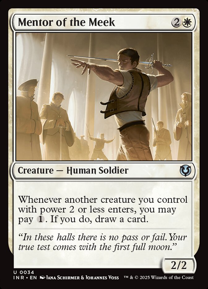 Mentor of the Meek 34 (Innistrad Remastered)  - Foil | Good Games Adelaide SA