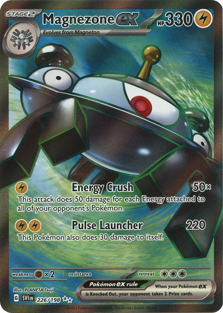 Magnezone ex 226 198 226/198 (SV01: Scarlet & Violet Base Set)  - Holofoil | Good Games Adelaide SA