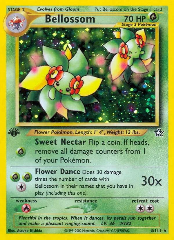 Bellossom 003/111 (Neo Genesis)  - 1st Edition Holofoil | Good Games Adelaide SA