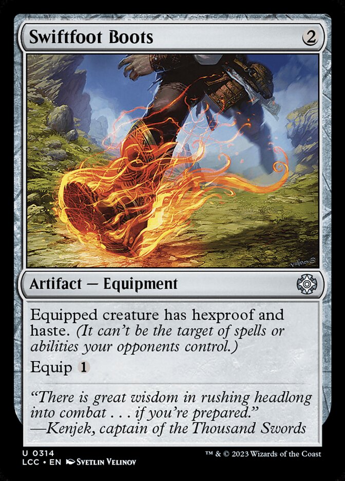 Swiftfoot Boots 314 (Commander: The Lost Caverns of Ixalan)  | Good Games Adelaide SA