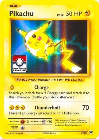 Pikachu XY202 Pokemon League XY202 (League & Championship Cards)  - Holofoil | Good Games Adelaide SA