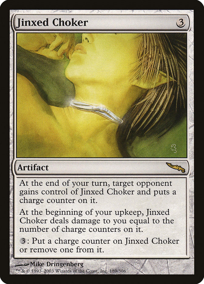 Jinxed Choker 189 (Mirrodin)  - Foil | Good Games Adelaide SA