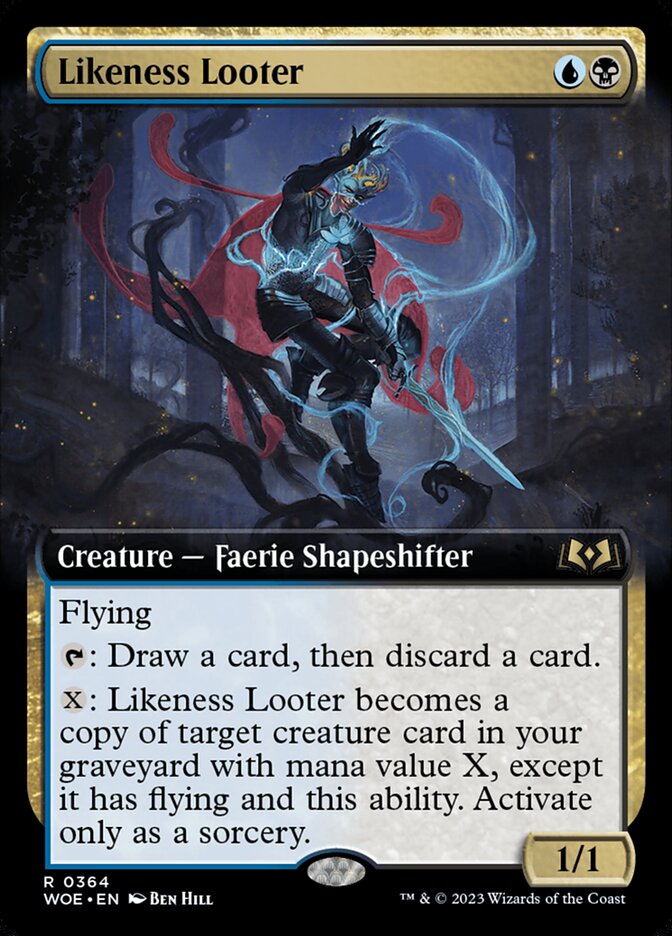 Likeness Looter 364 (Wilds of Eldraine)  - Foil | Good Games Adelaide SA