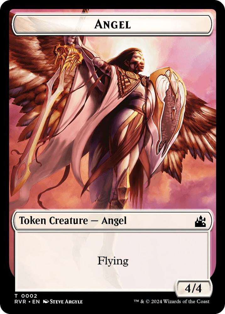 Angel Token 0002 2 (Ravnica Remastered)  | Good Games Adelaide SA