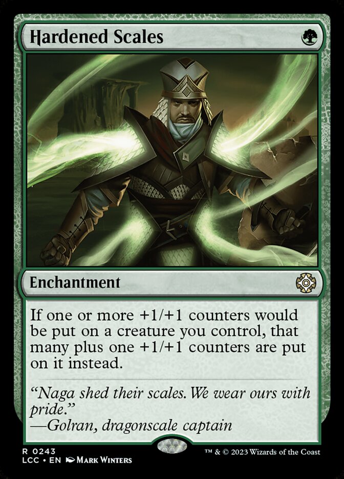 Hardened Scales 243 (Commander: The Lost Caverns of Ixalan)  | Good Games Adelaide SA
