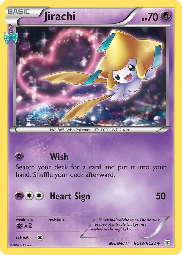 Jirachi RC13/RC32 (Generations: Radiant Collection)  - Holofoil | Good Games Adelaide SA