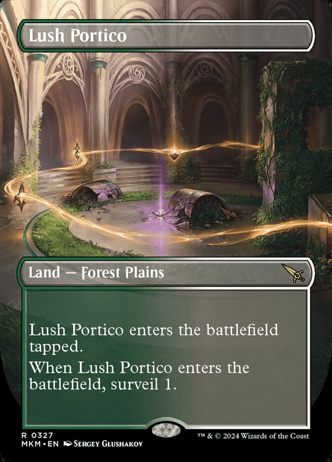 Lush Portico 327 (Murders at Karlov Manor)  - Foil | Good Games Adelaide SA