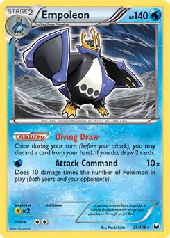 Empoleon 29 108 Battle Arena Deck Exclusive 029/108 (Deck Exclusives)  | Good Games Adelaide SA