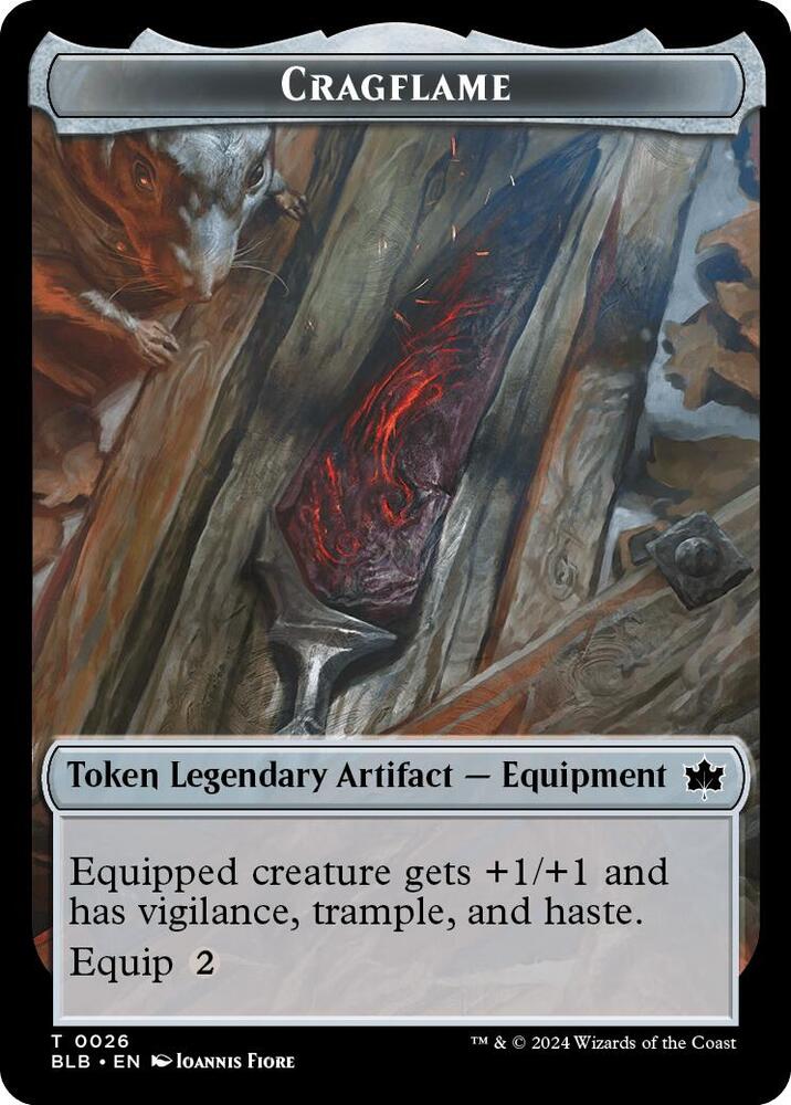Cragflame Token 26 (Bloomburrow)  | Good Games Adelaide SA