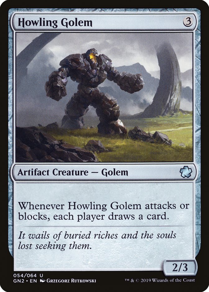 Howling Golem 54 (Magic Game Night 2019)  | Good Games Adelaide SA