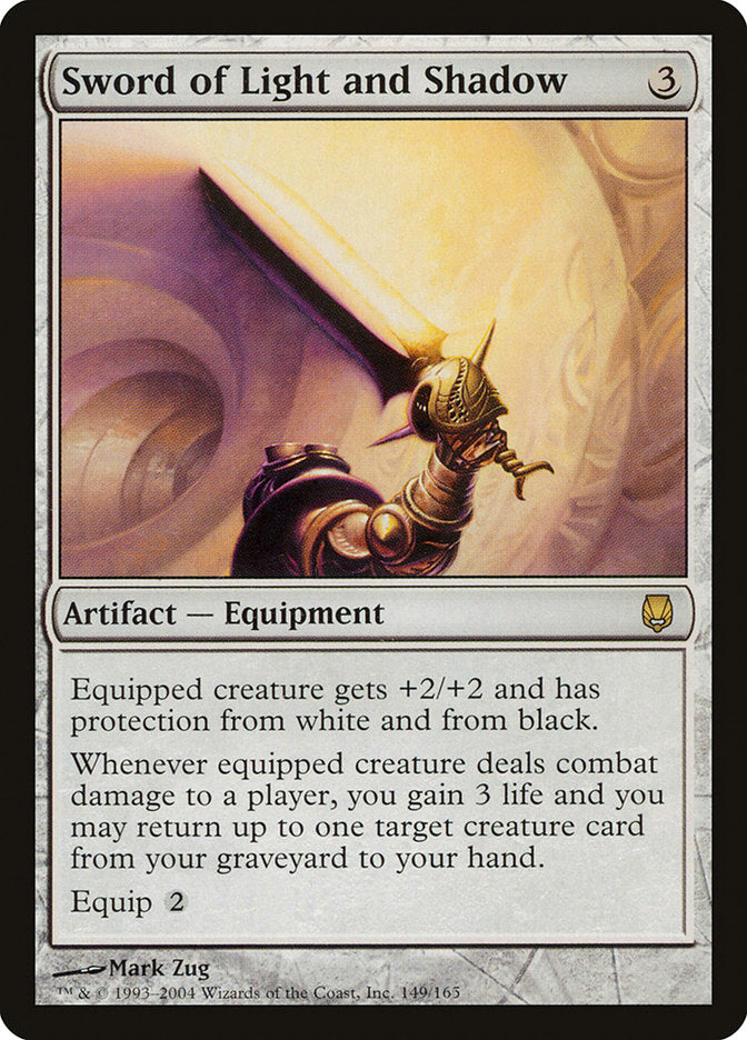 Sword of Light and Shadow 149 (Darksteel)  - Foil | Good Games Adelaide SA