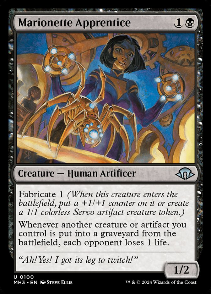 Marionette Apprentice 100 (Modern Horizons 3)  - Foil | Good Games Adelaide SA