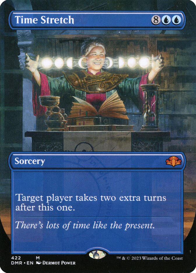 Time Stretch 422 (Dominaria Remastered)  - Borderless | Good Games Adelaide SA