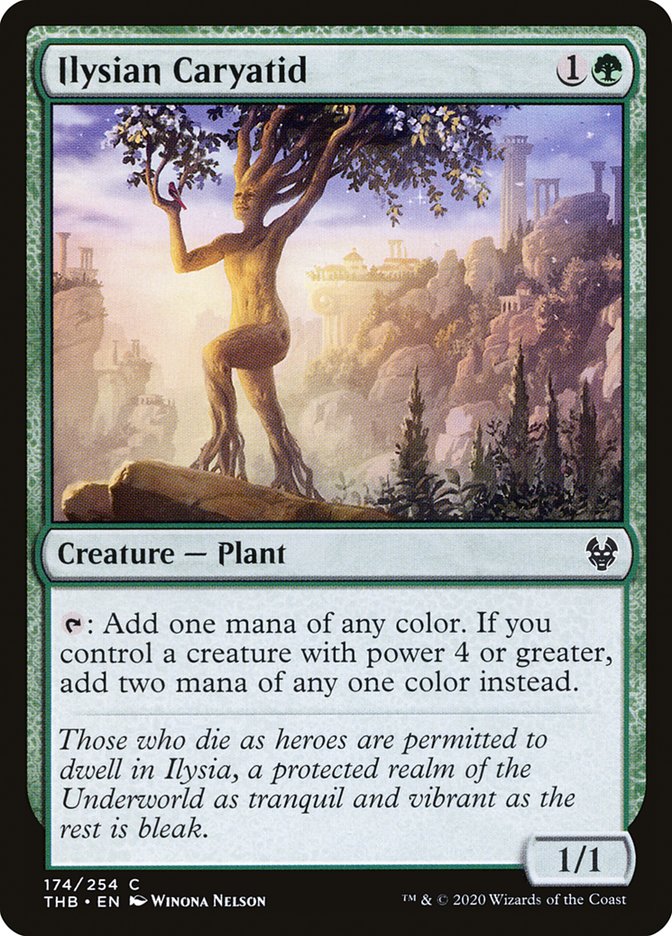 Ilysian Caryatid 174 (Theros Beyond Death)  - Foil | Good Games Adelaide SA