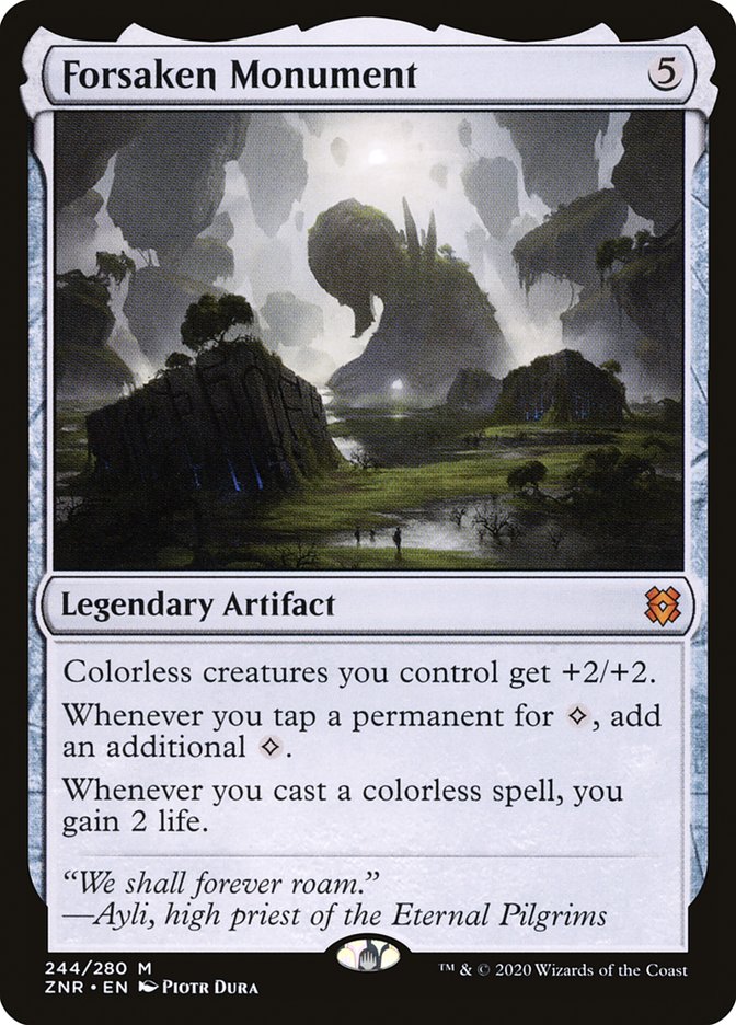 Forsaken Monument 244 (Zendikar Rising)  | Good Games Adelaide SA
