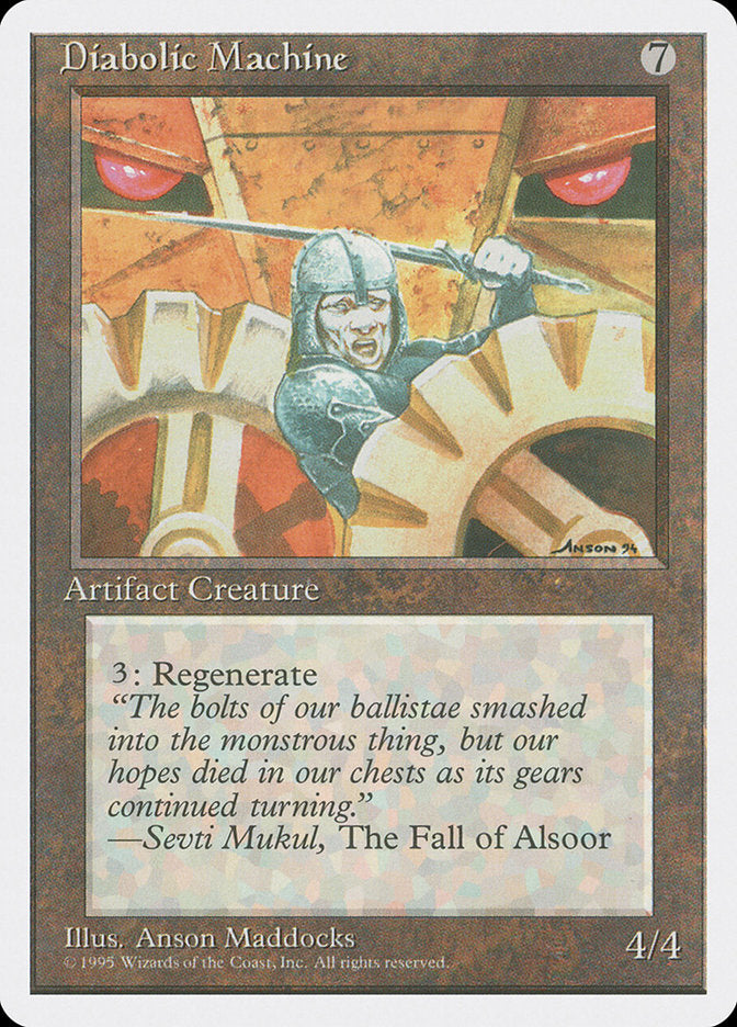 Diabolic Machine  (Fourth Edition)  | Good Games Adelaide SA