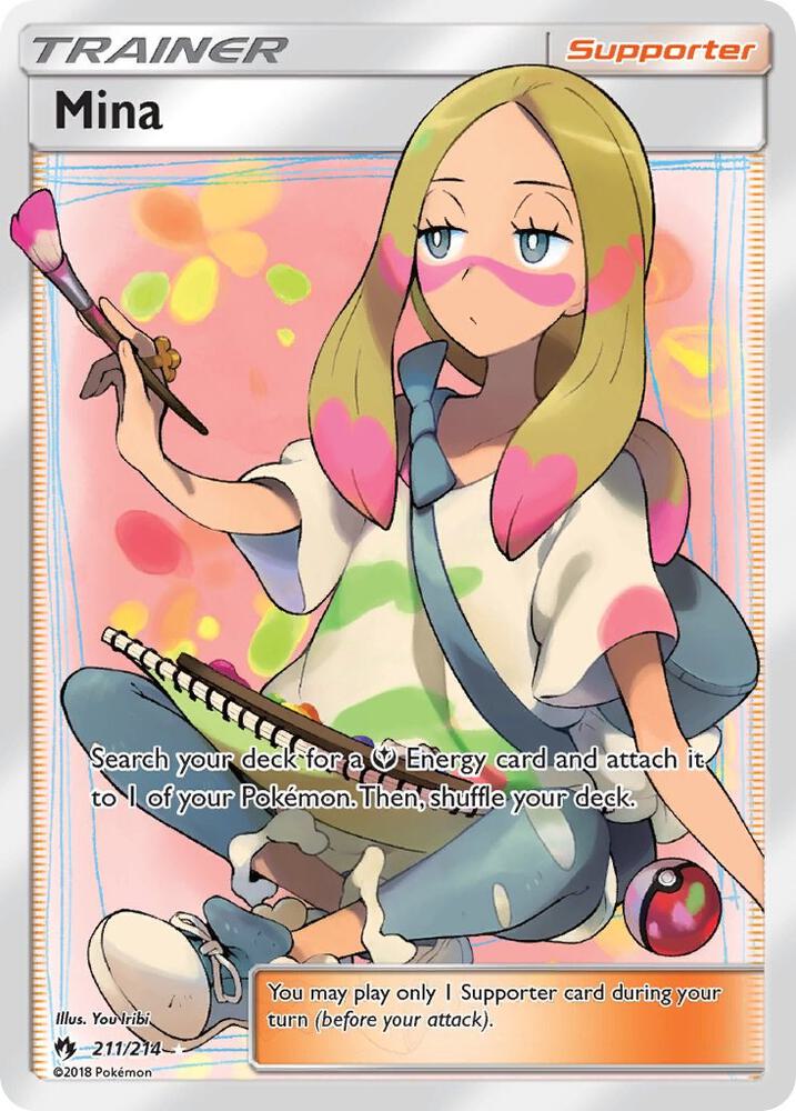 Mina Full Art 211/214 (SM - Lost Thunder)  - Holofoil | Good Games Adelaide SA