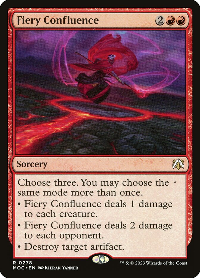 Fiery Confluence 278 (Commander: March of the Machine)  | Good Games Adelaide SA